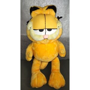 Vintage Garfield Play By Play Jumbo Stuffed 26" Plush